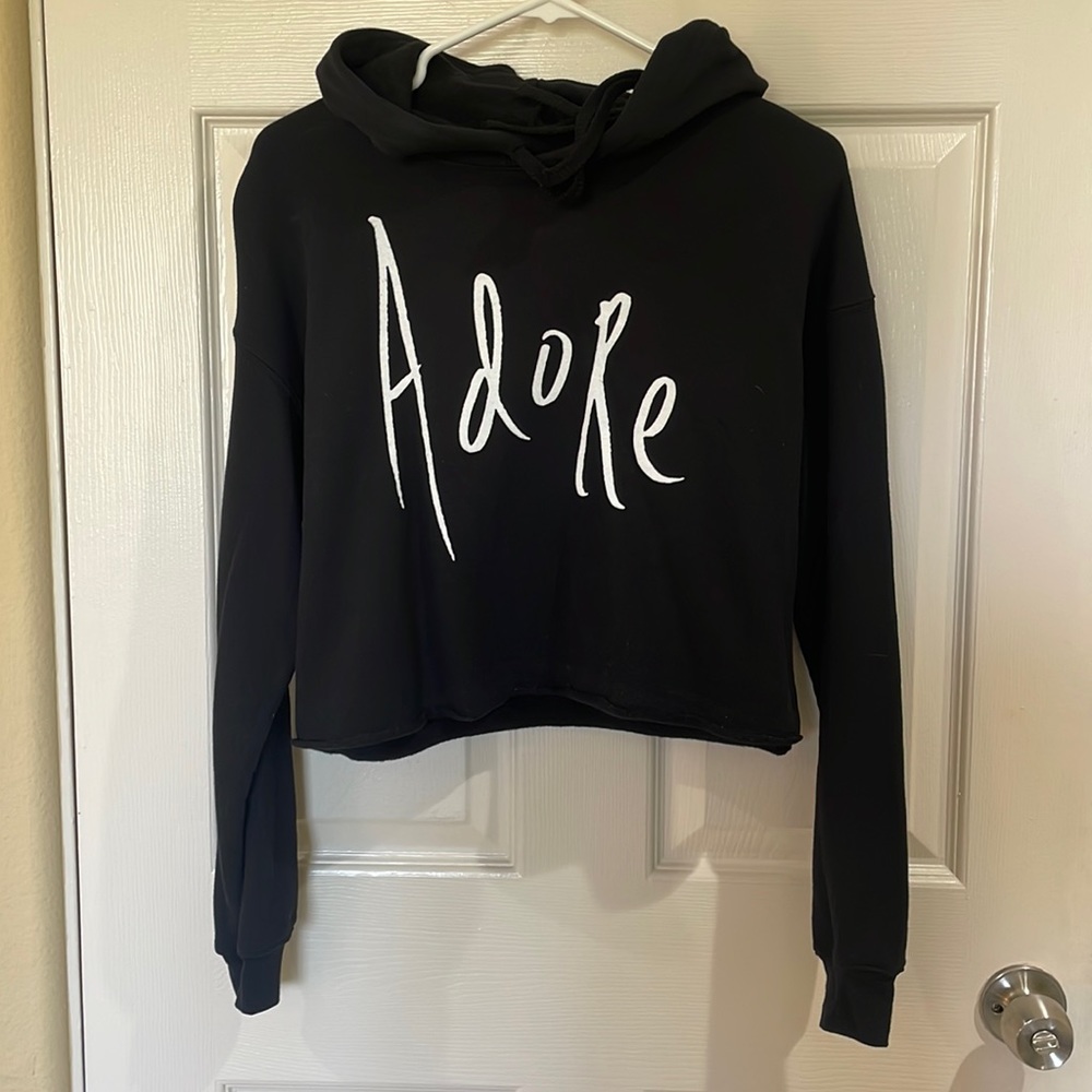 Smashing Pumpkins Adore cropped hoodie *BRAND NEW*